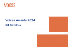 Voices Awards, premio per il giornalismo e l’alfabetizzazione mediatica